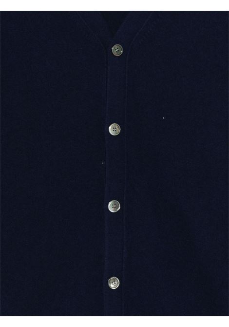 cardigan knit uomo navy COMME DES GARÇONS | FZ-N105-PER2